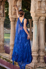 Blue Lehenga Set