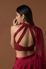 Red Lehenga Set