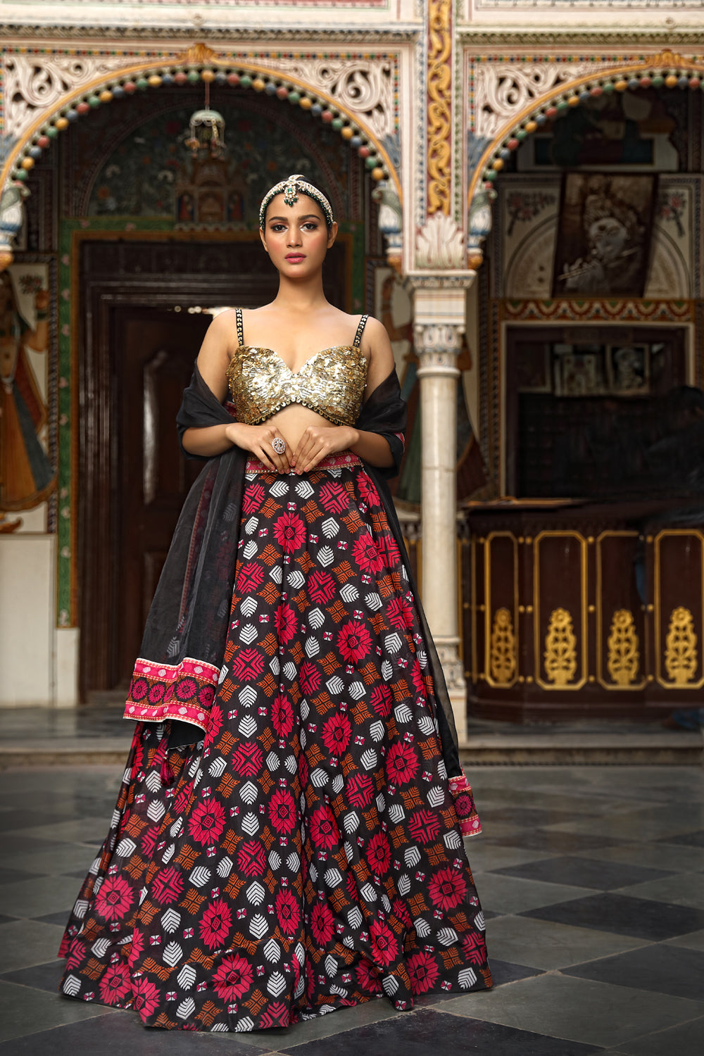 Printed Lehenga