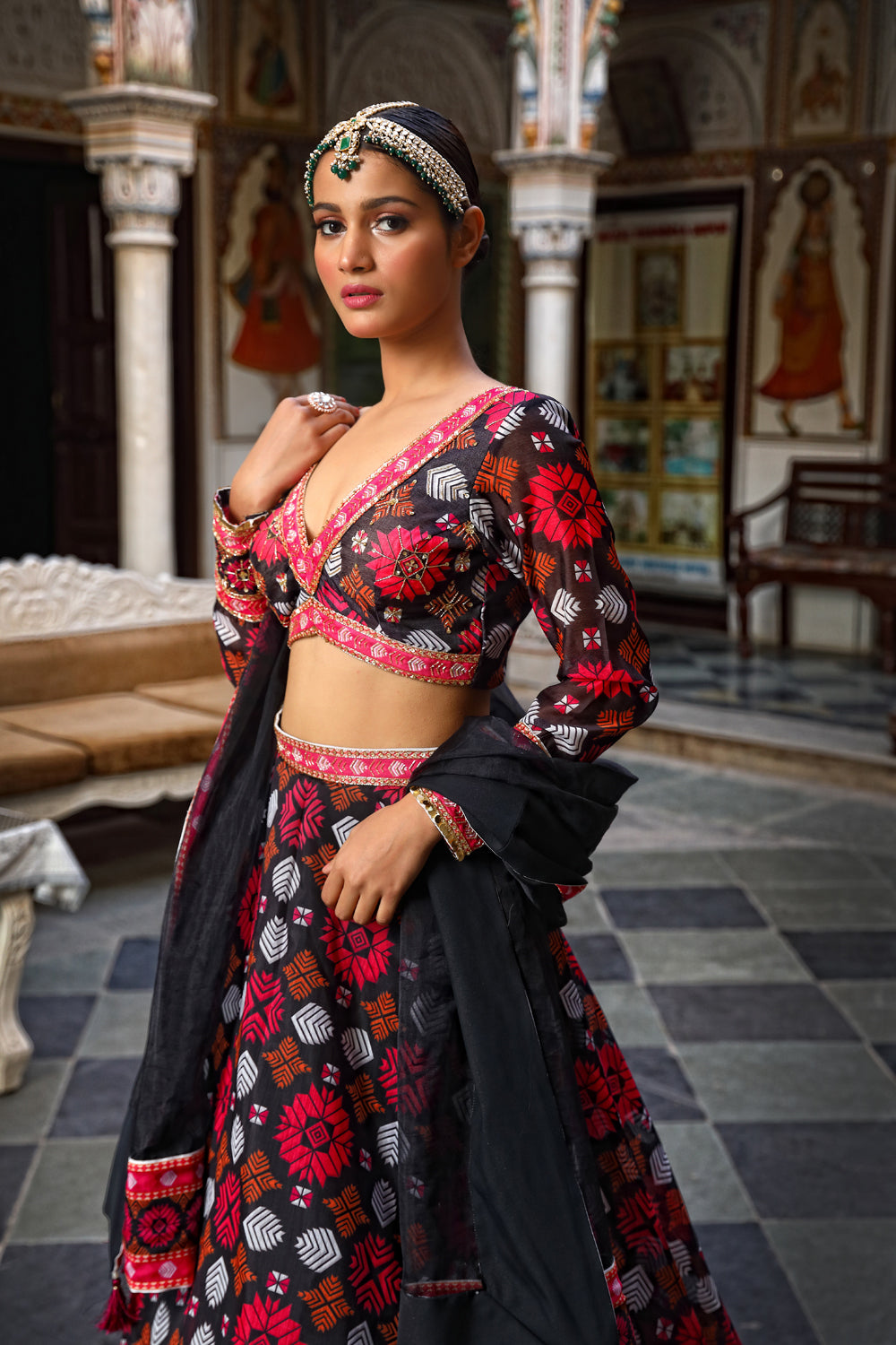 Printed Lehenga