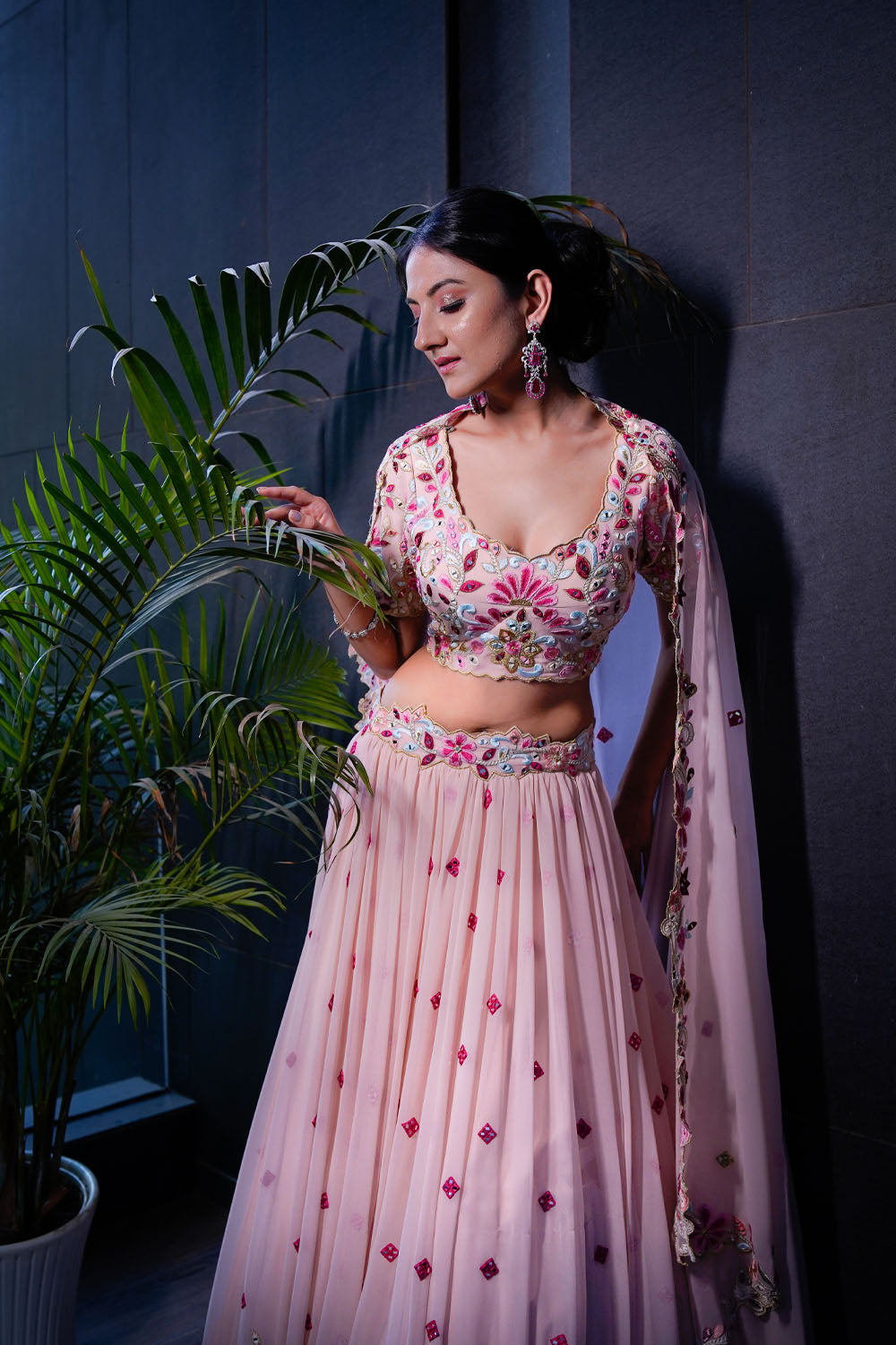 Noor Embroidered Bridal Lehenga