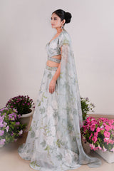 Warda Floral Bridesmaid Lehenga